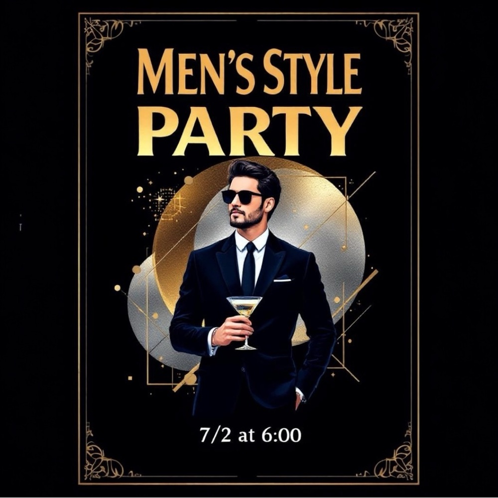 SIGN UP HERE for host picks! MEN’S STYLE 7/2 @ 6:00 PM